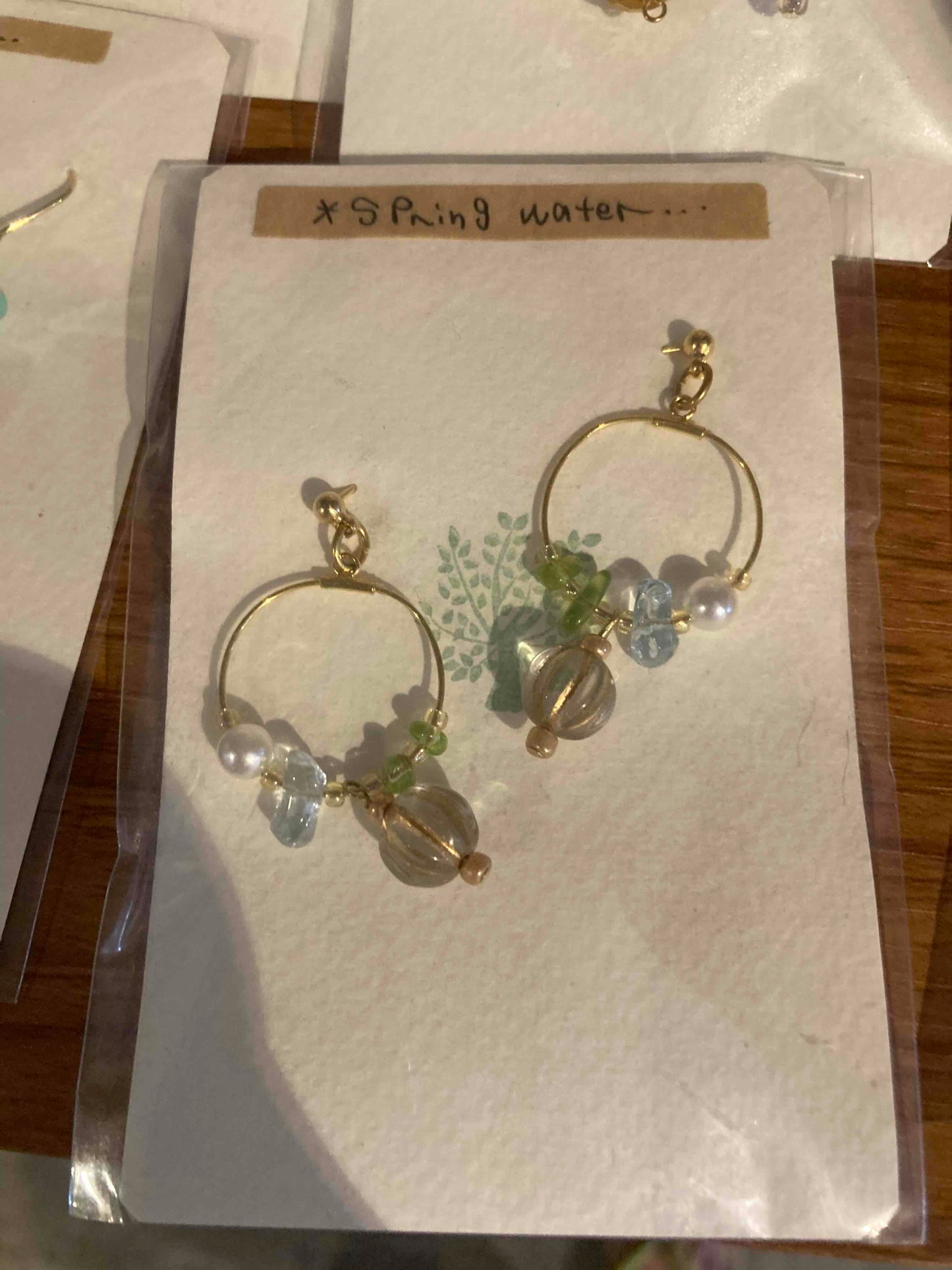 YUKU ゴールドピアス