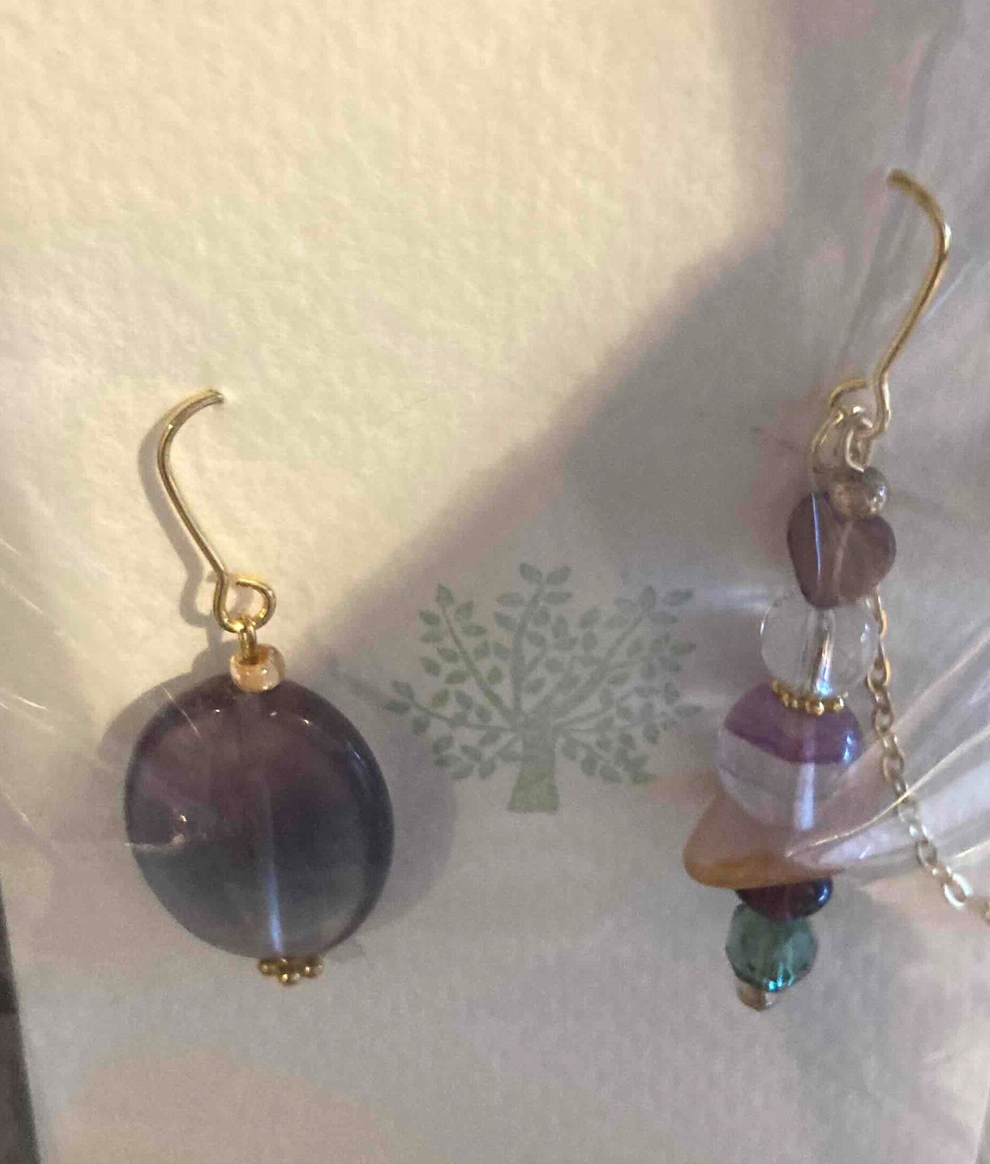 YUKU パープルピアス