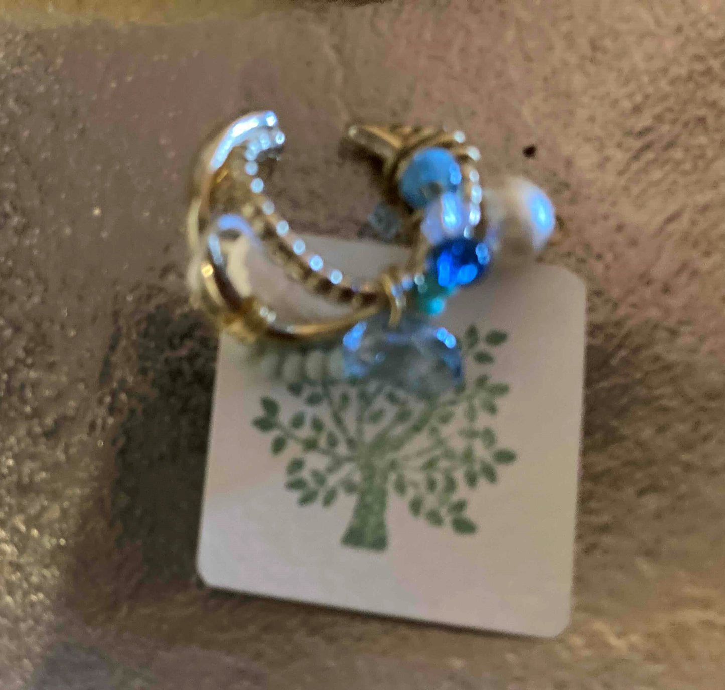 YUKUブルーイヤリング